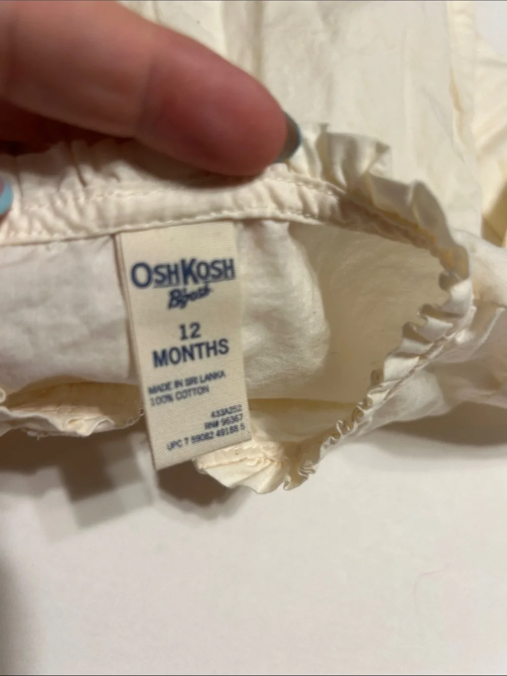 Gymboree b’gosh onesie